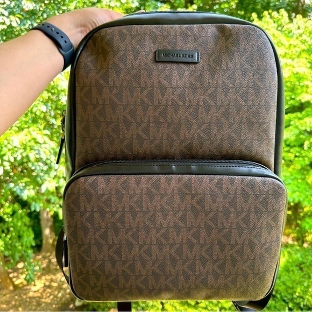 Michael Kors MK Brown Logo Backpack Large Travel Laptop Bag
NWT Unisex